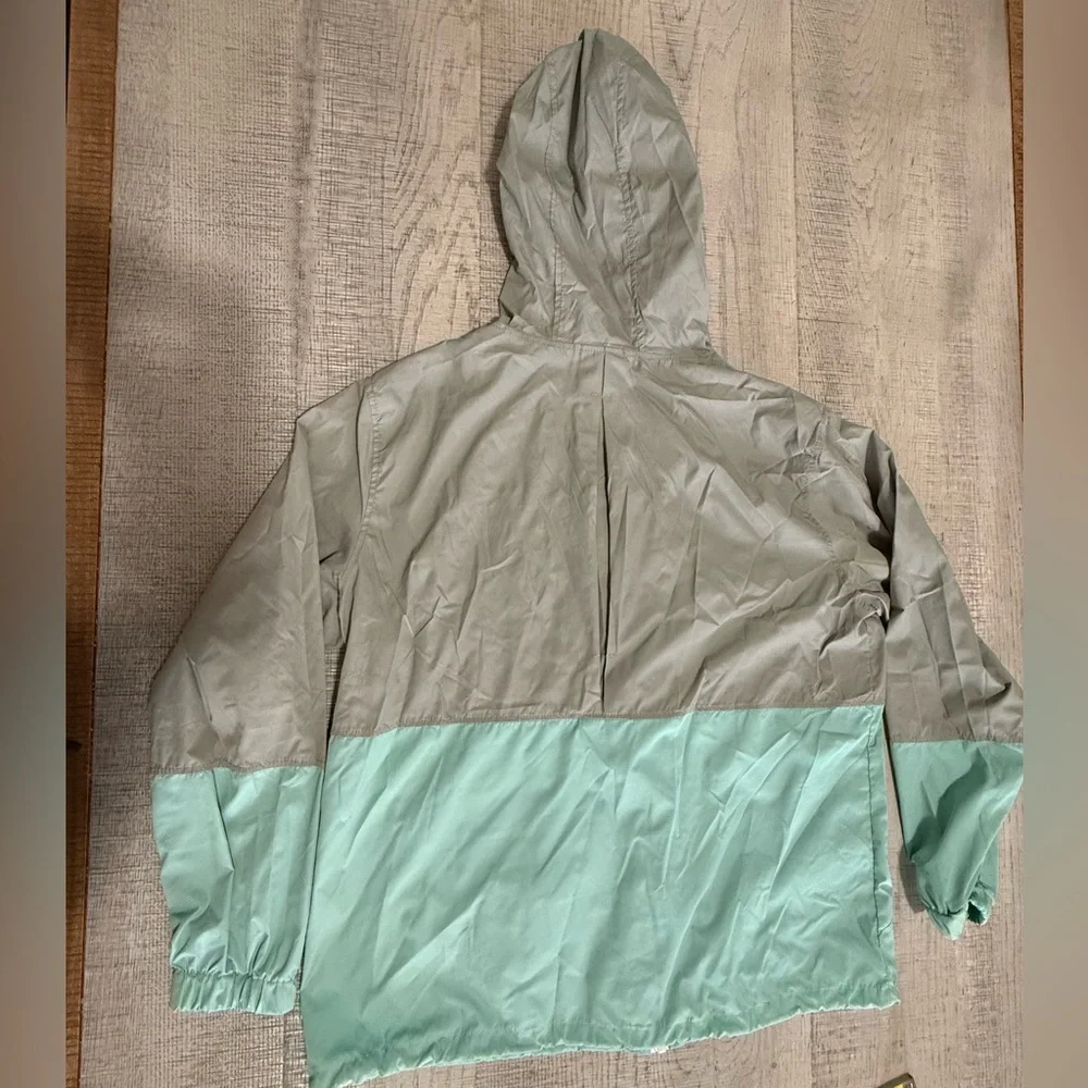 Meaenor Color Block Windbreaker Jacket Size L